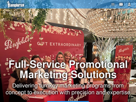 'samplersinc.com' screenshot