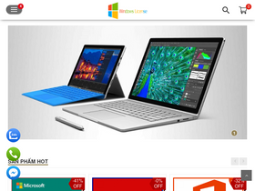 'banquyenwindows.com' screenshot