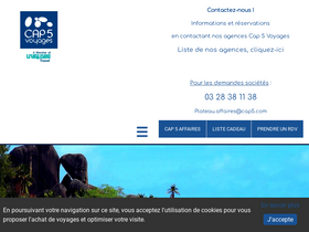 cap5voyages.com