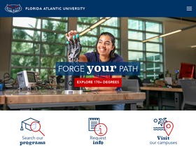 'onestop.fau.edu' screenshot