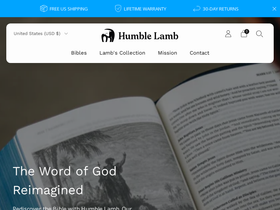 creativebibles.com homepage screenshot