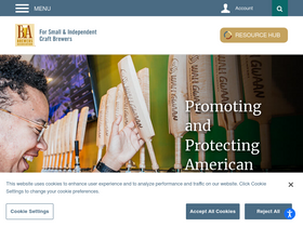 'brewersassociation.org' screenshot