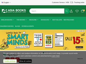 'asiabooks.com' screenshot