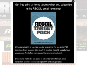 'recoilweb.com' screenshot