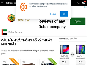 'thongsokythuat.vn' screenshot
