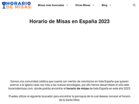 horariodemisas.com