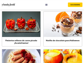 'yumlyfood.com' screenshot