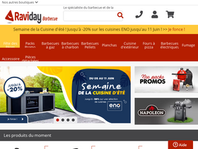 'raviday-barbecue.com' screenshot