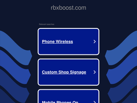 Rbxboostcom Website