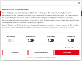 'obeta.de' screenshot