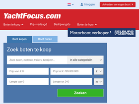 'yachtfocus.com' screenshot