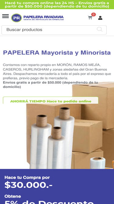 papelerarivadavia.com.ar