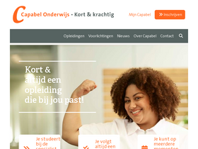 'capabel.nl' screenshot