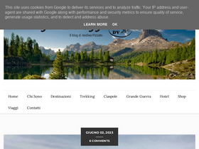 'montagnadiviaggi.it' screenshot