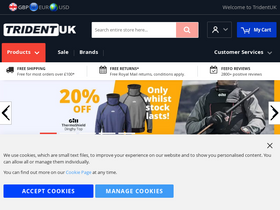 'tridentuk.com' screenshot