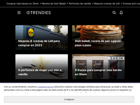 '2trendies.com' screenshot