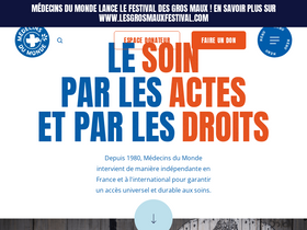 'medecinsdumonde.org' screenshot