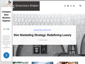 'thestrategystory.com' screenshot