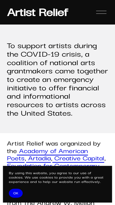 artistrelief.org