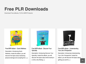 'freeplrdownloads.com' screenshot