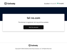 'tel-no.com' screenshot