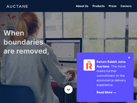 'auctane.com' screenshot