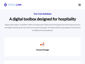 'hotellinksolutions.com' screenshot
