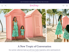 'lillypulitzer.com' screenshot