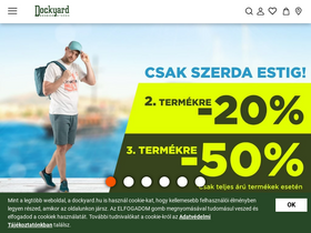 'dockyard.hu' screenshot