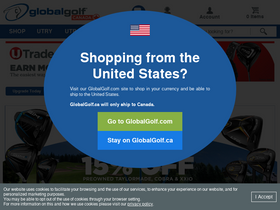 'globalgolf.ca' screenshot