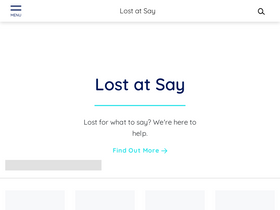 'lostatsay.com' screenshot