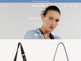 'millzkarta.ru' screenshot