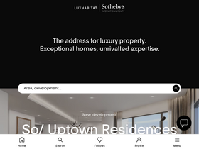 'luxhabitat.ae' screenshot