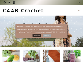 'caabcrochet.com' screenshot