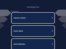 Animeget Net Competitors Alternatives Intelligence Similarweb