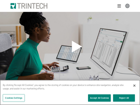 'trintech.com' screenshot