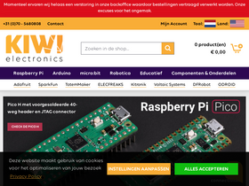 'kiwi-electronics.com' screenshot
