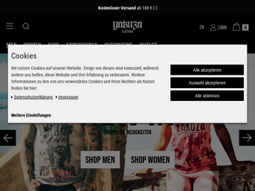 'yakuzastore.com' screenshot