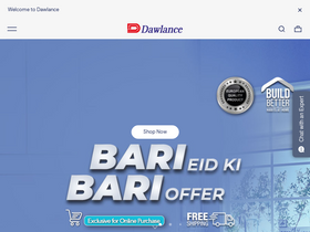 'dawlance.com.pk' screenshot
