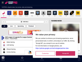 '1337pro.com' screenshot