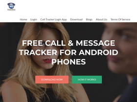 'callsmstracker.com' screenshot