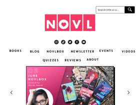 'thenovl.com' screenshot