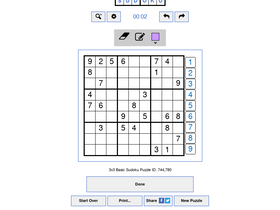 'puzzle-sudoku.com' screenshot