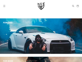 Throttletiger homepage screenshot