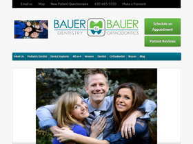 'bauersmiles.com' screenshot