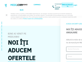 'medijobs.ro' screenshot
