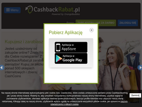'cashbackrabat.pl' screenshot