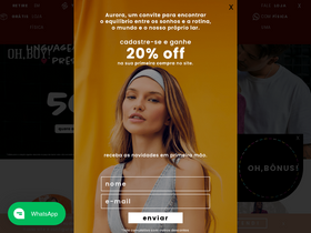 'ohboy.com.br' screenshot