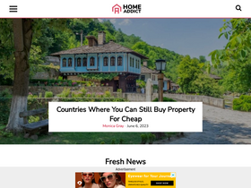 'homeaddict.io' screenshot