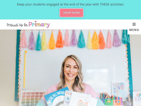 'proudtobeprimary.com' screenshot